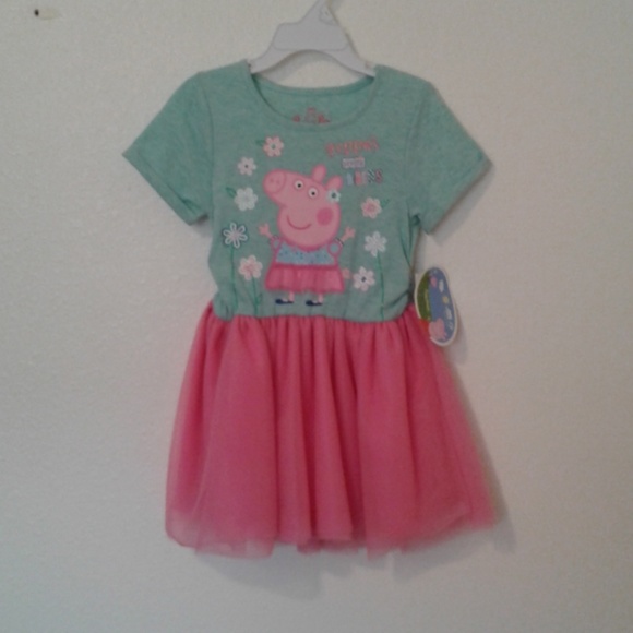 peppa pig dress 4t